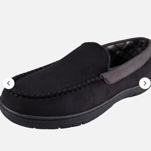 Haggar Men's Black Loafers